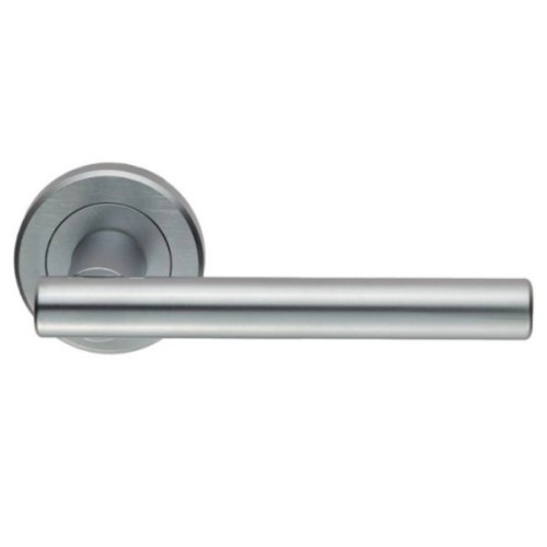 PHILADELPHIA T-BAR LEVER HANDLE ON ROUND ROSE